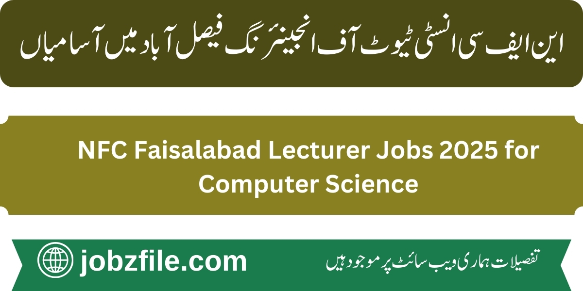 NFC Faisalabad Jobs 2025